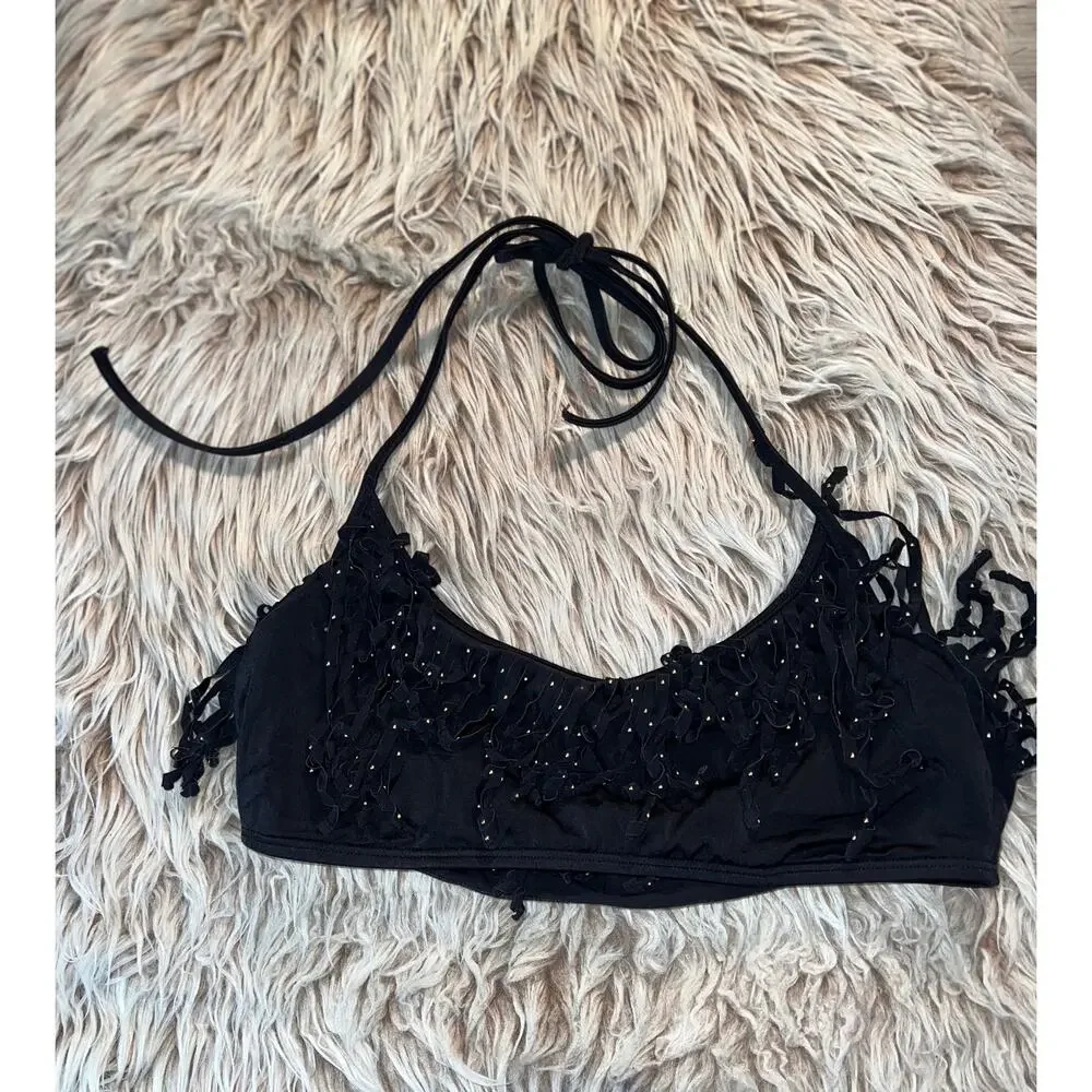 Pink Victoria secret women’s black bikini top - Picture 7 of 11